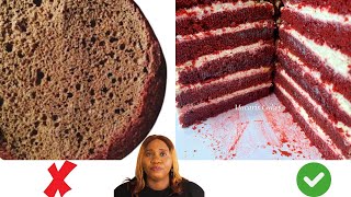 Why does My Redvelvet turn Brown? | This is the reason why your Redvelvet Cake turns Brown?