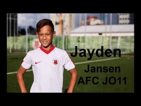 Jayden Jansen AFC-JO11  (AFC JO13-2007-1)  compilatie eerste helft seizoen 2018-19