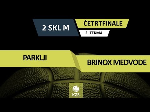 Parklji : Brinox Medvode - četrtfnale, 2. tekma - 2. SKL za moške - Sezona 2018/19 - 3/4