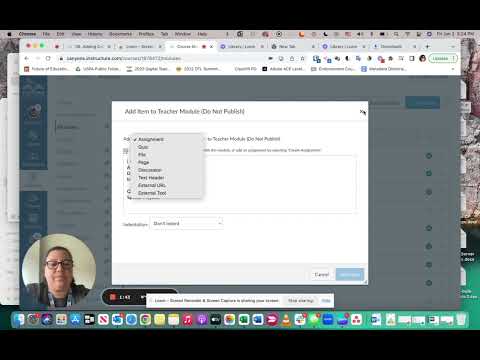 Canvas Basics Adding Content To Modules