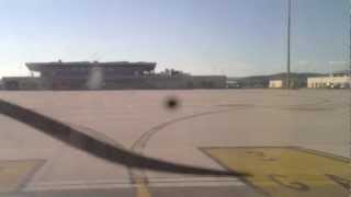 preview picture of video 'Seagull Airlines Marokko 2012 landing LEBG Burgos'