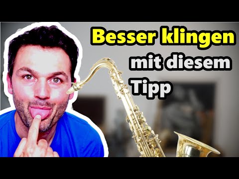 Die Zunge macht den Unterschied | Saxophon lernen
