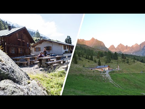 Aifneralm und Falkaunsalm im Kaunertal