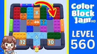Solution du Niveau 560 de Color Block Jam