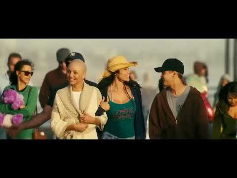 Montage of beach and courtroom scenes from My Sister's Keeper used in music marketing clips