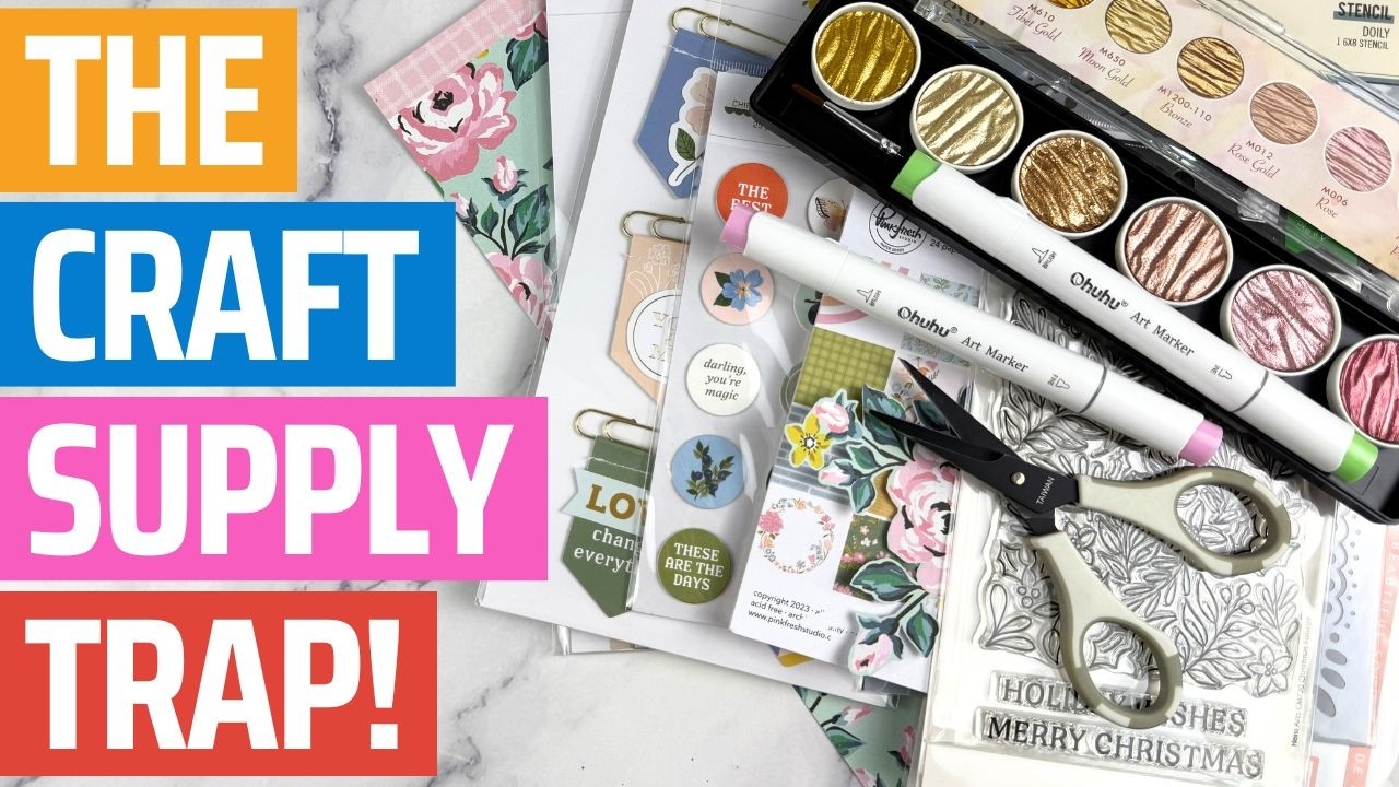 😱 Watch THIS before you buy more Craft Supplies!