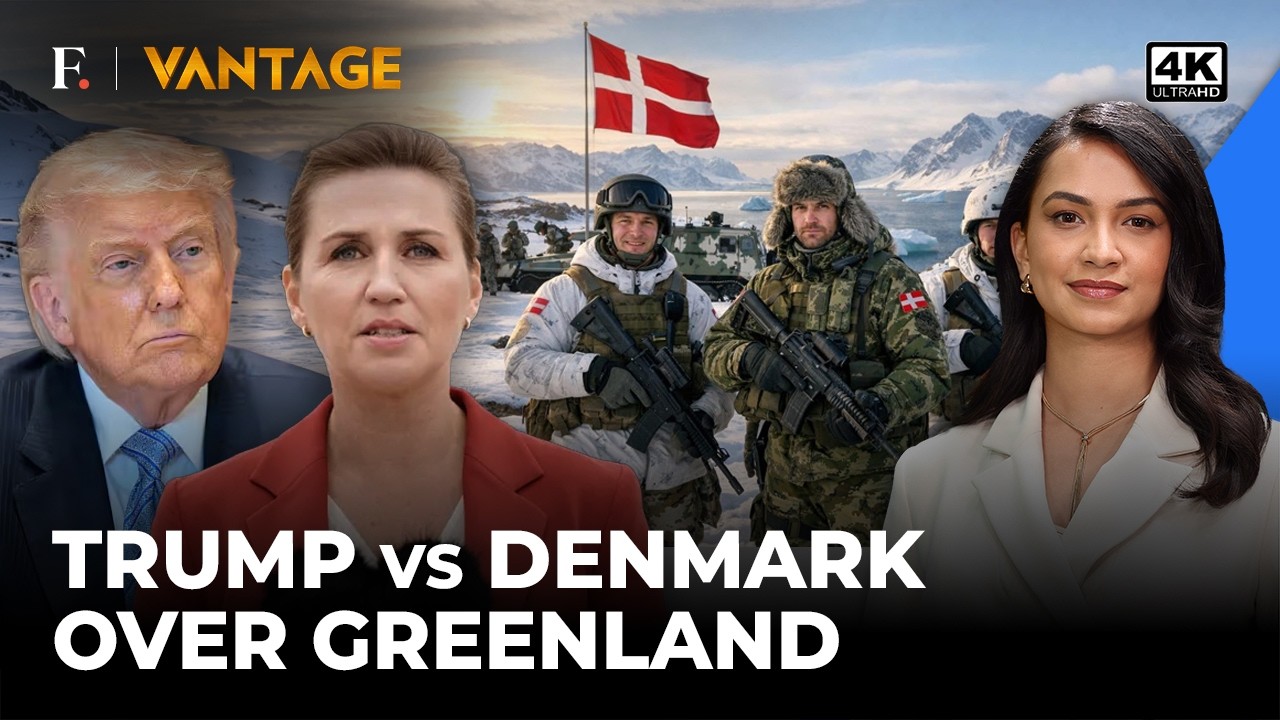 Denmark Deploying Conscripted Troops to Greenland: Will it Stop Trump? | Vantage on Firstpost | 4K