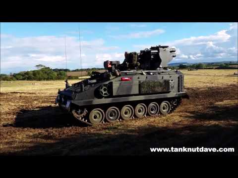 British Army CVR(T) Stormer Starsteak and Spartan APC