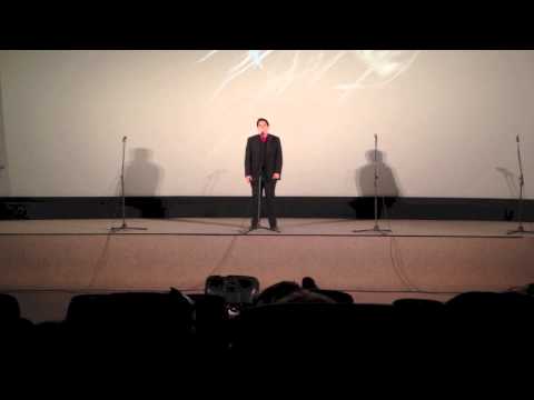 Roger Tirazona sings "Stars" at the Les Mis Special Screening Premiere