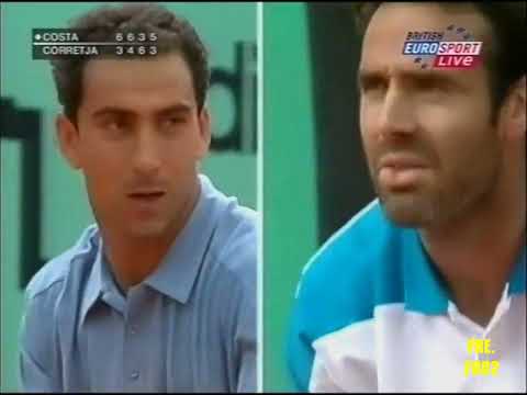 Albert Costa v Alex Corretja French Open 2002