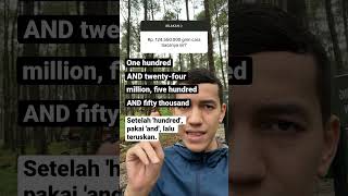 Download lagu How to read 124,550,000 in English #shorts #english mp3