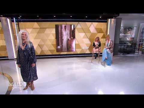 Vintrigt festmode med Frida Zetterström - Malou Efter tio (TV4)