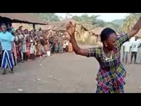 Traditional Mende dance from Africa