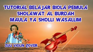 Download lagu TUTORIAL BELAJAR BIOLA SHOLAWAT AL BURDAH MAULA YA... mp3