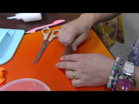 Mulher.com - 14/08/2015 - 14/08/2015 - Pote de vidro em ‪‎biscuit‬ para ‪doces‬ - Léia Nunes PT2