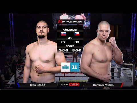 Ivan BALÁŽ vs. Dominik MUSIL | The Ring 11 Olomouc | Patron Boxing