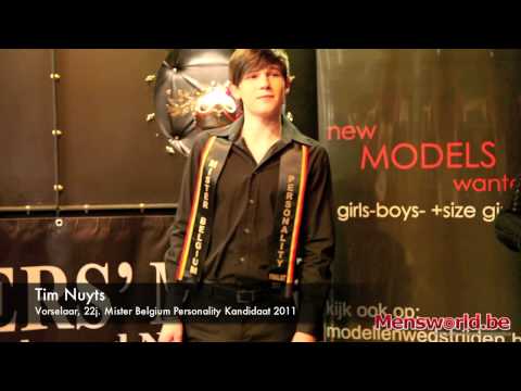 Tim Nuyts Mister Belgium Personality Kandidaat 2011