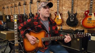 "Goodbye Stranger" Supertramp How to play. Guitar lesson Fender Tele Acoustic.