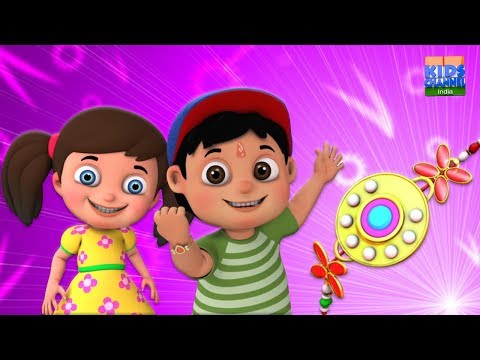 Happy Raksha Bandhan | रक्षा बंधन गीत | Brother Sister Festival | Kids Channel India