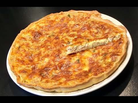 Recette quiche au thon