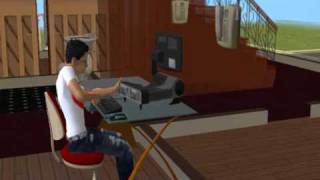 Ryan Higa in The Sims movie like a good boy