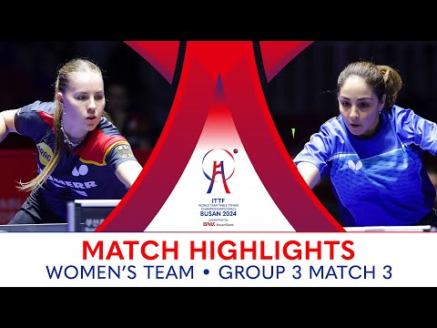 Annett Kaufmann (GER) vs Yadira Silva (MEX) | WT G3 - Match 3 | #ITTFWorlds2024