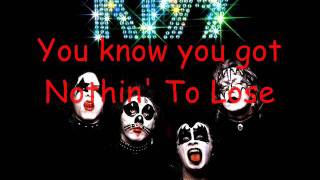 KISS 1974 - 02.Nothin´ To Lose (with Lyrics)