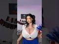 Busty Ema Cheerleader Shorts Short Fyp