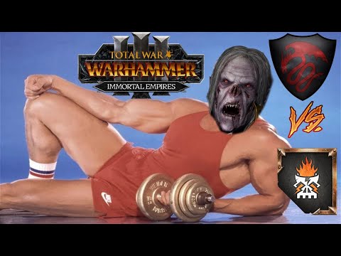 VLAD WITH THE CARRY? Vampire Counts vs Chaos Dwarfs - Total War Warhammer 3