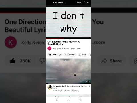 what makes you beautiful song