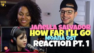 Janella Salvador - How Far I'll Go (Moana OST) Reaction Pt.1