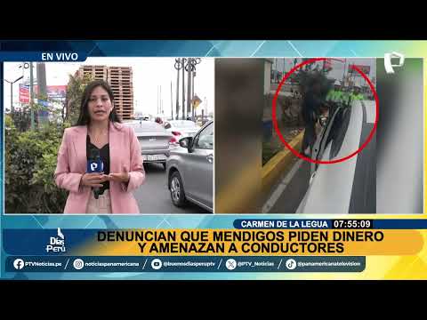 Carmen de la Legua: denuncian que limpiaparabrisas amenaza con romper autos si no le pagan