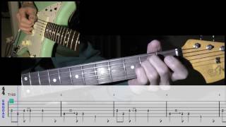 Pink Floyd - The Narrow Way pt2 - Guitar Lesson