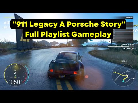 The Crew: Motorfest "911 Legacy A Porsche Story" Full Playlist Gameplay (ALL 6 Events) & Cutscenes