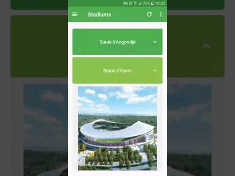 App for AFCON Football 2017 Video