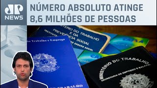Desemprego sobe para 7,9% no trimestre encerrado em março; Alan Ghani e Trindade analisam