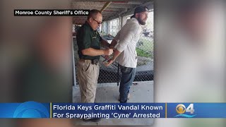 'It Is Not Art, It Is Vandalism': Monroe County Sheriff On Arrest Of Longtime Florida Keys Graffiti