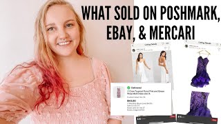 What Sold on Poshmark, Ebay, & Mercari // Vintage Prom Dress, Show Me Your Mumu & More!