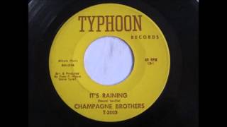 Champagne Brothers 45 rpm Record 