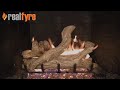 Real Fyre 30" Coastal Driftwood Outdoor Natural Gas Logs Set - Match Light