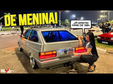 HOMEMADE GOAL WITH METAL FLAKE AND MUCH MORE, DID IT DESERVE A FEMININE FEATURE IN BEACH CAR?