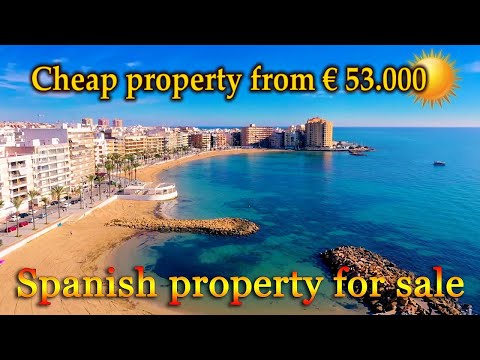 SALE Cheap property in Spain Torrevieja Review prices for 1-2-3-bedrooms