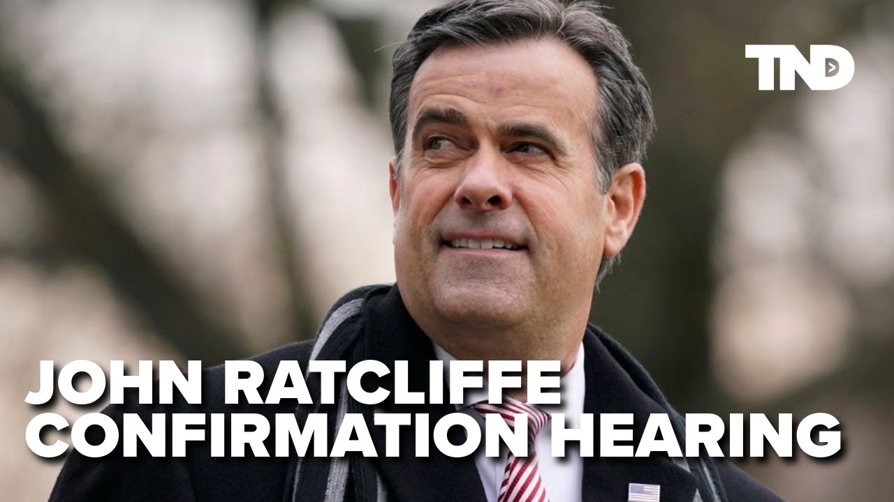 John Ratcliffe Senate confirmation hearing to be Trump's CIA director