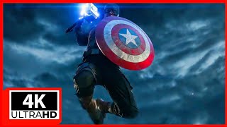 Download lagu Captain America vs Thanos Fight Scene   Captain America Lifts Mjolnir   Avengers Endgame 2019 mp3