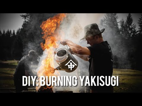 DIY: Yakisugi "Shou Sugi Ban" Wood Burning by the Traditional Japanese Flue Method