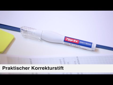 Artikelvideo 1 für Tipp-Ex Korrekturstift Shake'n Squeeze 8,0 ml, Artikelnummer 443739