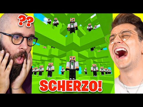 Hemerald Drives Tearless Crazy in Minecraft 1.20! - Minecraft Prank
