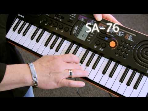 Casio SA76 Mini Keyboard - Casio Select Workshop
