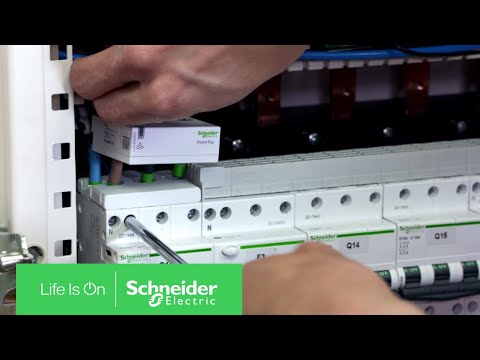 How to install PowerTag Energy P63