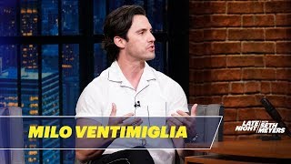Milo Ventimiglia Is a Motorcycle Rain Man